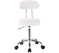 Chaise de Bureau Hauteur réglable,Blanc