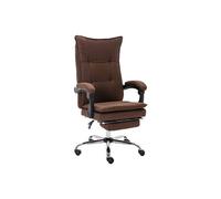 Chaise de bureau Marron Tissu