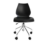 Kartell Maui, Chaise Tournante Réglable en Hauteur, Anthracite