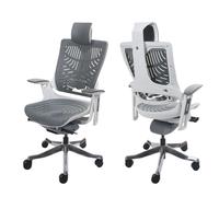 Chaise De Bureau Merryfair Wau 2b, Chaise De Bureau Chaise Pivotante, Coque Dure, Ergonomique Gris Multicolore