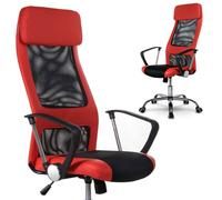 Chaise de bureau moderne et élégante Sofotel Rio rouge