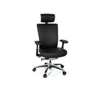 NOVA | cuir - Siège de bureau de qualité professionnelle Noir