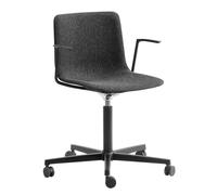 Chaise de bureau Pato black steel base