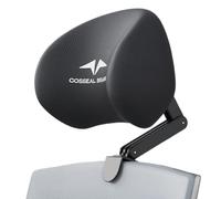 Chaise de bureau Piède vers tête d'attachement ajusté Chaise de bureau Plai de bureau Plai de bureau détachable Chaise de bureau Titre-tête avec support du cou ergonomique pour chaise de bureau à d