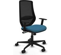 Chaise de bureau Piqueras y Crespo D036N0W noir pétrole vert