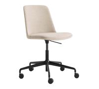 Chaise de bureau pivotant Rely HW31 structure noir HR foam/seat height 44-58cm