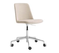 Chaise de bureau pivotant Rely HW31 structure poli HR foam/seat height 44-58cm