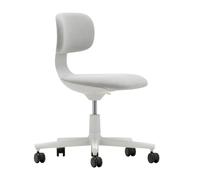 Chaise de bureau pivotant Rookie gris doux soft grey polyamide frame