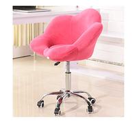 Chaise de bureau pivotant Velvet Home Office Chaise pivotable Roule de braquage confortable Chaise de bureau sans bras chaise pivotante Améliorez la posture maintenant et douleurs au cou pour la