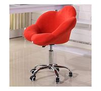 Chaise de bureau pivotant Velvet Home Office Chaise pivotable Roule de braquage confortable Chaise de bureau sans bras chaise pivotante Améliorez la posture maintenant et douleurs au cou pour la