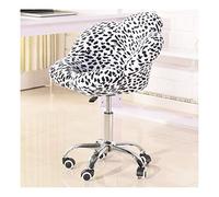 Chaise de bureau pivotant Velvet Home Office Chaise pivotable Roule de braquage confortable Chaise de bureau sans bras chaise pivotante Améliorez la posture maintenant et douleurs au cou pour la