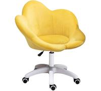 Chaise de bureau pivotante réglable avec roulettes pour la maison et le travail, design moderne pour plus de confort et de mobilité