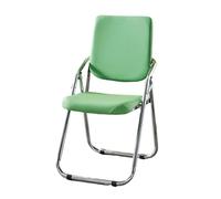 Chaise de Bureau Pliante, Chaise de Conférence avec Assise Rembourrée, Aucun Assemblage Requis, Convient pour Les Conférences, Les Repas, Les événements, l'école et la Formation(Green)
