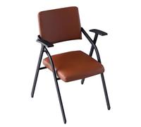 Chaise de bureau pliante - Chaise de conférence et de jeu avec dossier en polyuréthane - Idéal pour la formation du personnel et l'utilisation à domicile