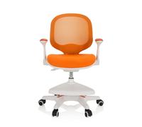 Chaise De Bureau Pour Enfant Kid Ergo Tissu/Tissu Maille Orange Hjh Office Orange
