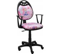 Chaise de bureau pour enfants 60x105cm Chaise de bureau Chaise pivotante pour jeunes ; Princesse 3