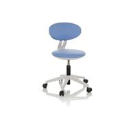 Chaise de bureau pour enfants / chaise pour enfants MINIMOVO tissu bleu