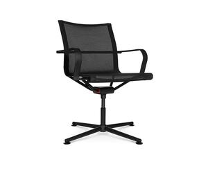 Chaise de bureau pour visiteur D1 Office Wagner, Designer Stefan Diez, 83-93x77x77 cm