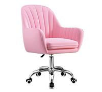 Chaise de Bureau Rose Ergonomique U2013 Adjustable Hauteur Accent Desk Chair Swivel Executive Task Chair for Home & Office Élégant et Confortable Design FANDIAO