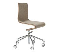 Chaise de bureau Seesaw feutre WxHxD 42x83,5-92x42cm