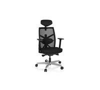 BELLAC - Siège de bureau de qualité professionnelle Noir