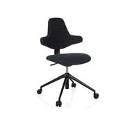 PALIANO - Siège de bureau de qualité professionnelle Noir