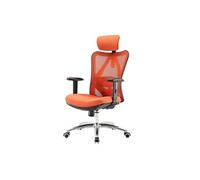 Chaise de bureau SIHOO ergonomique charge max. 150kg sans repose-pieds, orange
