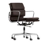 Chaise de bureau Soft Pad EA 217 structure chromé WxHxD 58x81,5-92,5x57-65cm