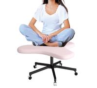 Chaise de bureau - Tabouret réglable en hauteur pour une assise ergonomique et une posture confortable, parfait pour le yoga et la position assise prolongée