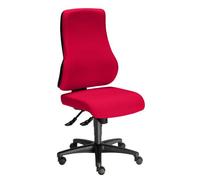 Chaise de bureau Top point synchrone rouge