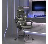 Chaise de bureau vidaxl en plastique non pliable interieur H. 121 cm vert vert G