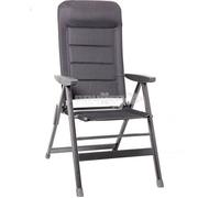 Chaise de camping - BRUNNER - FRA601280 - Aluminium - Dossier réglable - Noir