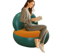 Chaise de camping gonflable - Canapé gonflable portable, pliable, fauteuil gonflable confortable, équipement de voyage imperméable | Chaise de salon d'intérieur et d'extérieur au design moderne pour