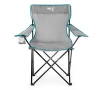 Chaise de camping NILS Camp NC3044 Gris 82 cm