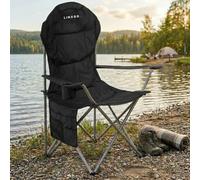 Linxor - Chaise de Camping Pliable, siège de Plage, de pêche Portable avec Sac de Transport - Plusieurs Coloris