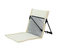 Chaise De Camping Pliable - Siège De Plancher Avec Dossier, Tabouret Portable Compact | Combinaison Respirant Pour Chaise Et Sac De Changement Pour L'aventure En Plein Air Tailgat