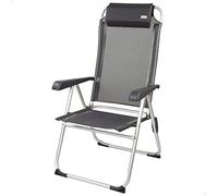 Aktive – Chaise de camping pliante 52886 – Coussin appui-tête, 44x55x101 cm