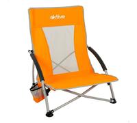 Aktive 46x51x67 Cm Low Aluminum Folding Chair Orange