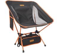 TERRE JARDIN Chaise de Camping Pliante Ultra Légère - Fauteuil Pliable Compact avec Sac de Transport - Chaise Outdoor pour Camping, Plage, Randonnée et Festival