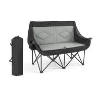 Chaise de Camping Pliante Double-VEVOR-Fauteuil Pliable Camping pour 2 Personnes-Charge Maximale 300 kg
