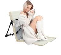 Chaise de camping pliante - Siège de pelouse, tapis portable - Chaise légère pliable avec support dorsal et design en maille pour la détente à la plage, la pêche, le jardin ou les aventures de voyage