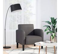 vidaXL Chaise de canapé avec accoudoirs Gris 54 cm Similicuir