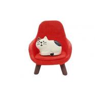Chaise De Canapé En Forme De Chat, Maison De Poupée Miniature, Décoration De Bureau, Jouet Créatif, Mini Décoration De Bureau, Cadeaux Pour Enfants