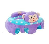 Chaise de canapé pour bébé Siège de soutien pour siège de sol canapé pour bébé Chaises en peluche douces pour s'asseoir Apprendre à s'asseoir Chaise pour bébé 4-16 mois Toddler (Singe)