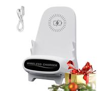 Chaise de charge sans fil rapide, station de charge rapide portable avec support, support de téléphone avec station sans fil - pour maison, bureau, cadeau, anniversaire, salon, intérieur, famille