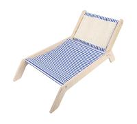 Chaise de Chat en Bois pour Votre ami félin, s' qu'ils Ont Leur Propre Endroit Confortable Lit d'hamac de Chat, Respirable élevé avec Scratching Board