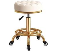 Chaise de coiffeur professionnelle avec hauteur réglable et rembourrage épais idéal pour coiffeuse