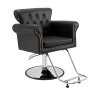 Chaise de Coiffeur - VEVOR - HZ8899 - Hydraulique - Réglable 905-1060 mm - Charge 150 kg