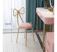 Chaise de coiffeuse moderne avec accoudoirs, tabouret de maquillage confortable, coussins antidérapants, sièges de loisirs élégants pour dressing, tabouret d'artiste au design contemporain