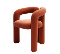 Chaise de coiffeuse moderne en velours, ensemble de table de salle à manger ronde avec chaises peu encombrantes, sièges rembourrés en velours pour cuisine, idéal pour 2 à 4 personnes, design moderne